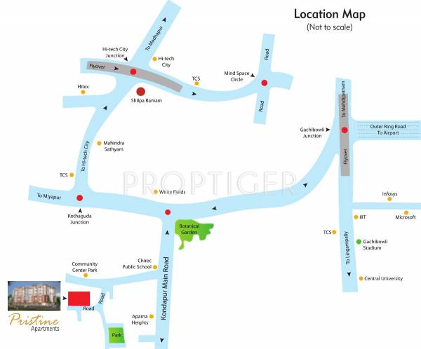 Images for Location Plan of CMG Pristine Apartments Images for Location Plan of CMG Pristine Apartments