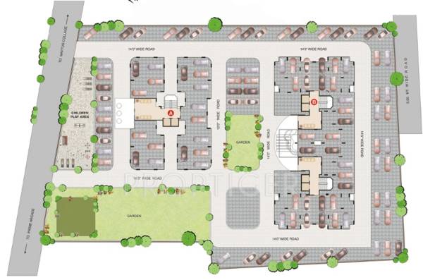 Images for Cluster Plan of Sangini Shalibhadra Residency Images for Cluster Plan of Sangini Shalibhadra Residency