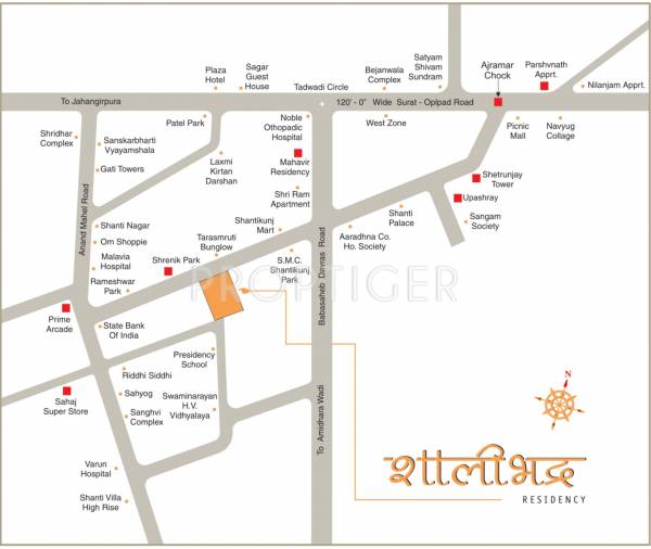 Images for Location Plan of Sangini Shalibhadra Residency Images for Location Plan of Sangini Shalibhadra Residency