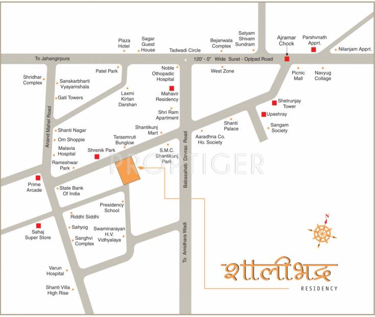 Images for Location Plan of Sangini Shalibhadra Residency