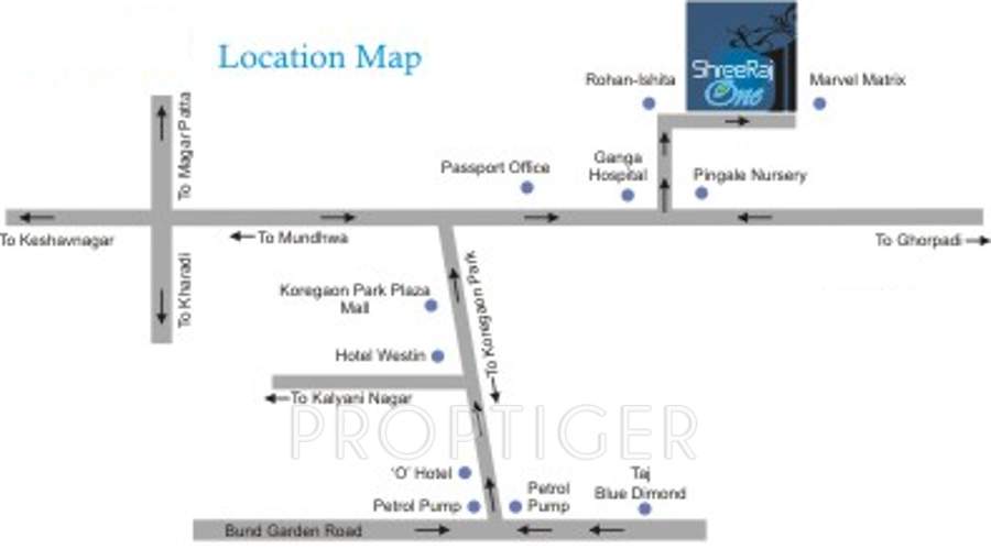 Images for Location Plan of Shreeraj Realtors One