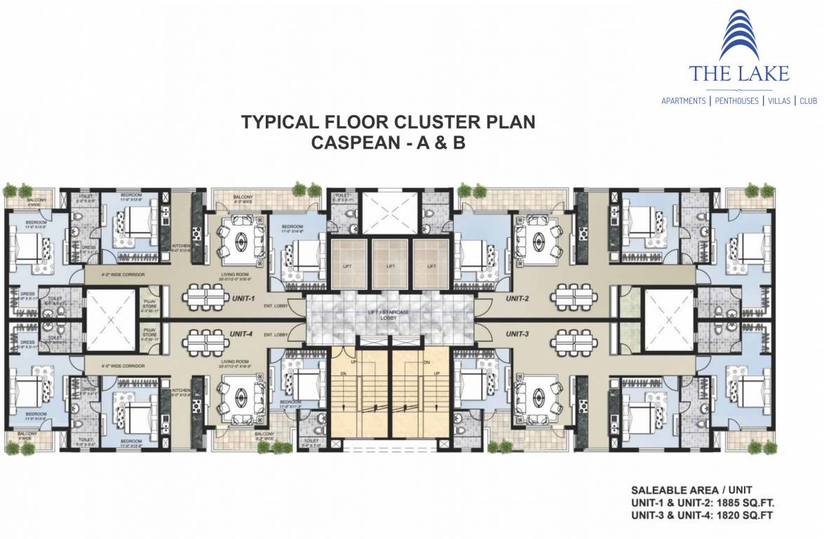 Images for Cluster Plan of Omaxe The Lake