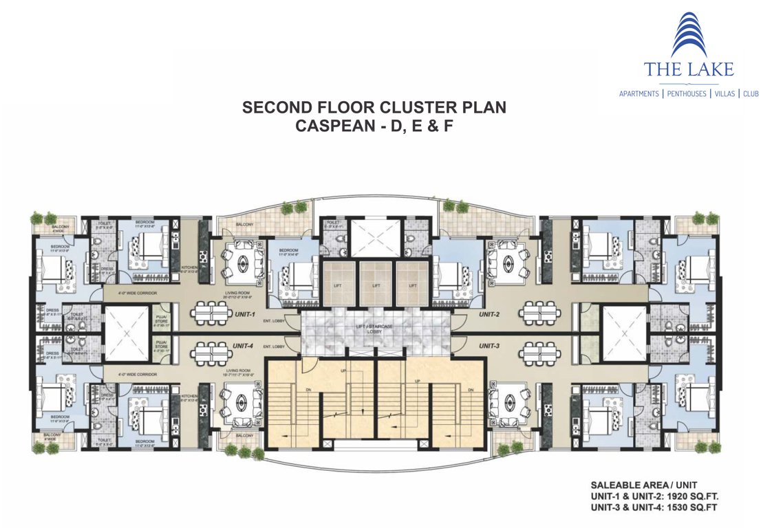 Images for Cluster Plan of Omaxe The Lake