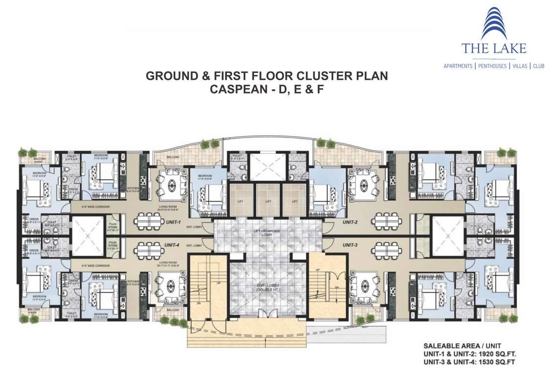 Images for Cluster Plan of Omaxe The Lake