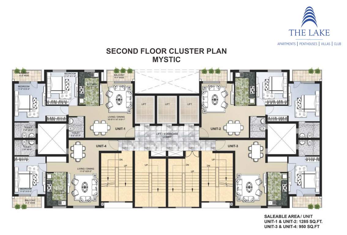 Images for Cluster Plan of Omaxe The Lake