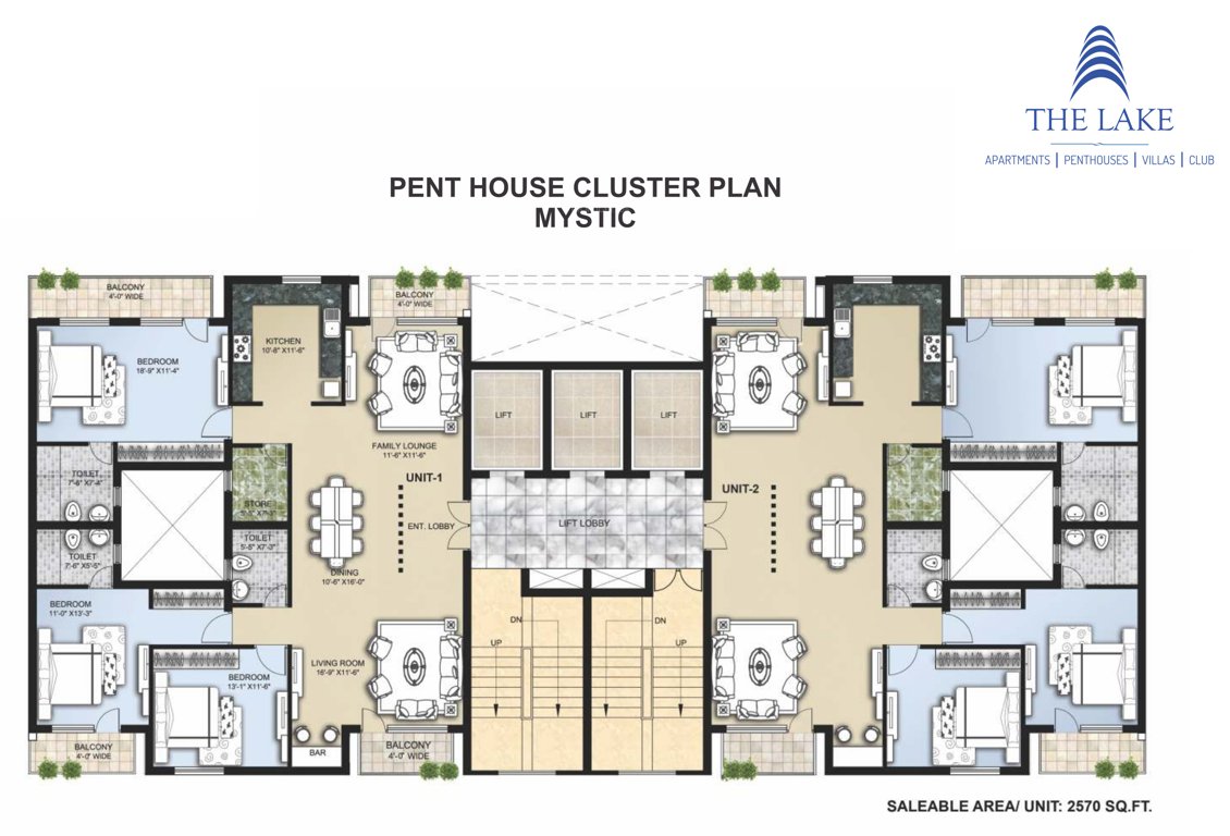 Images for Cluster Plan of Omaxe The Lake