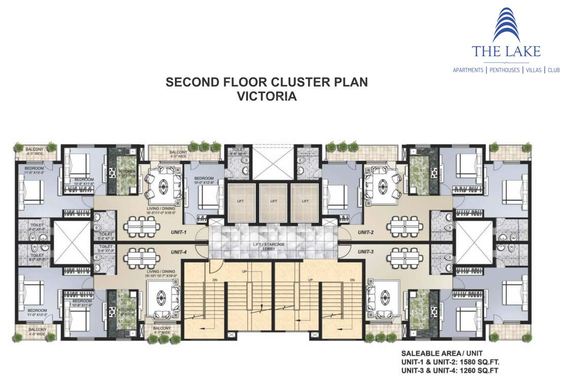 Images for Cluster Plan of Omaxe The Lake