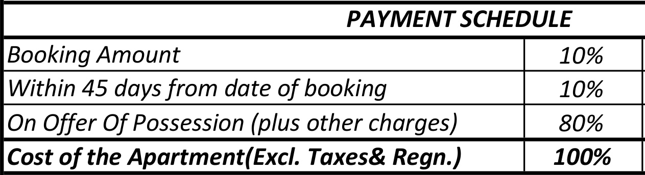 Images for Payment Plan of Mahindra Windchimes Payment Plan