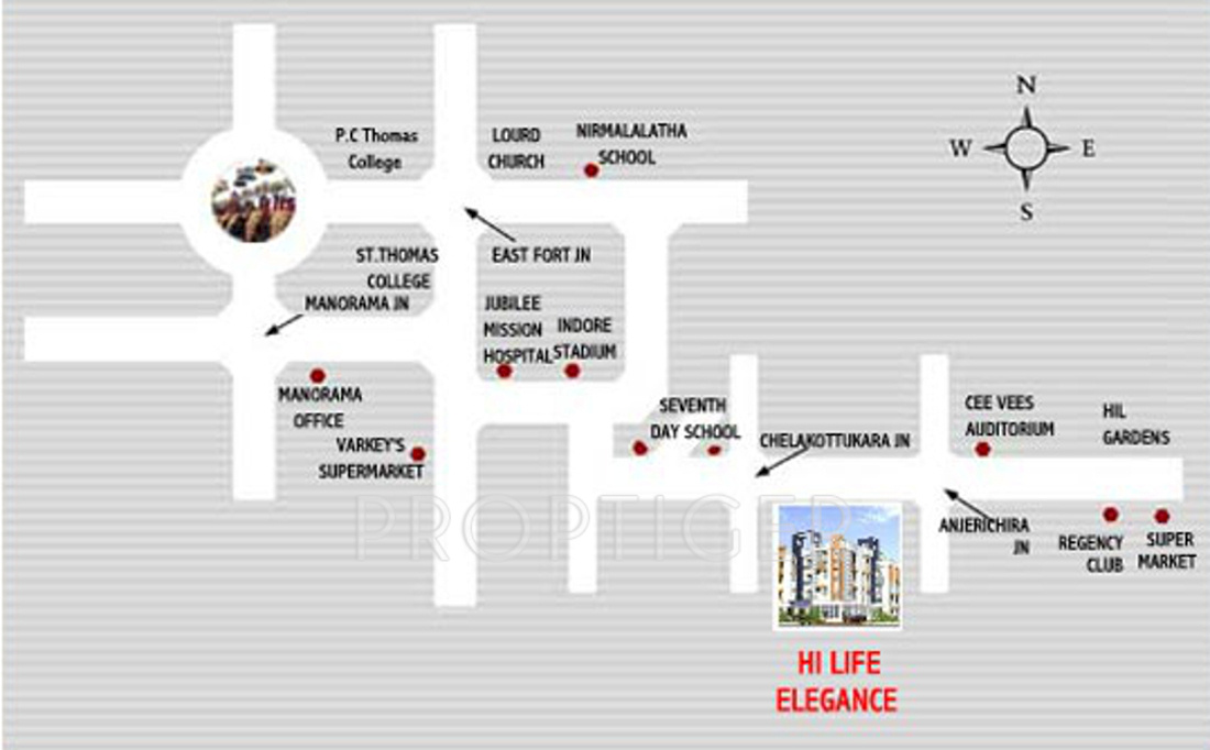 Images for Location Plan of Hi Life Pearl Elegance