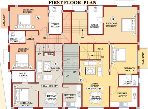 Images for Cluster Plan of Green Tulasi