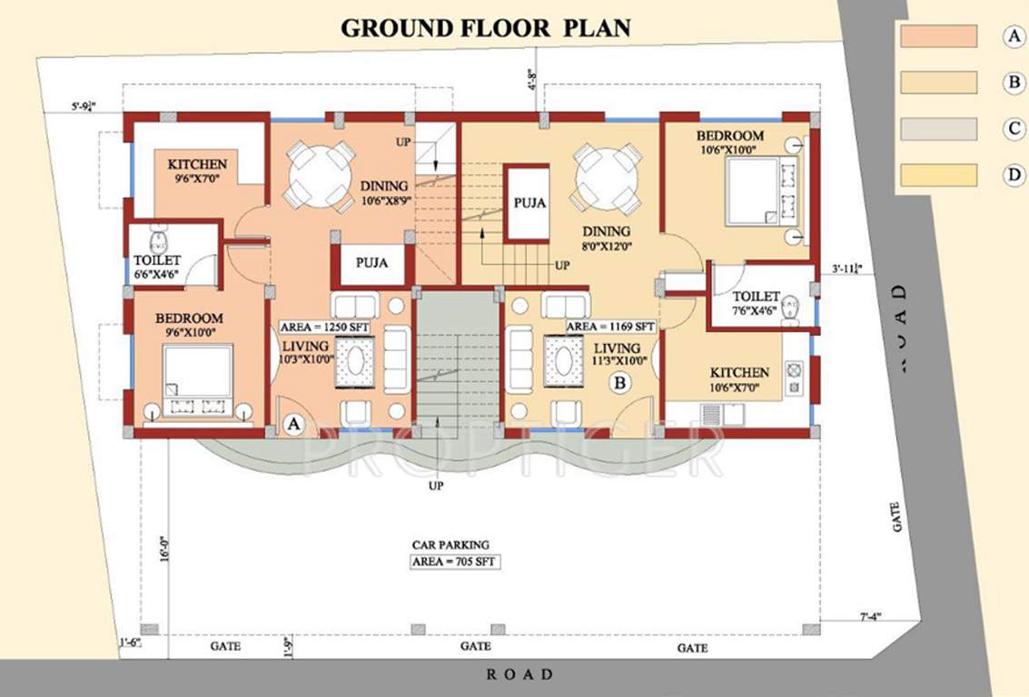 Images for Cluster Plan of Green Tulasi