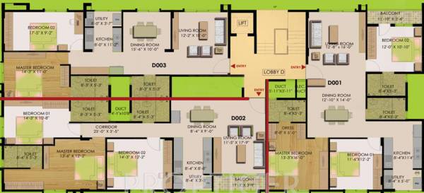 Images for Cluster Plan of Rainbow Kishore Glendale