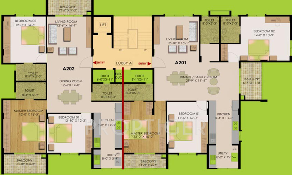 Images for Cluster Plan of Rainbow Kishore Glendale