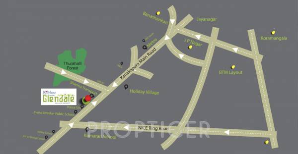 Images for Location Plan of Rainbow Kishore Glendale