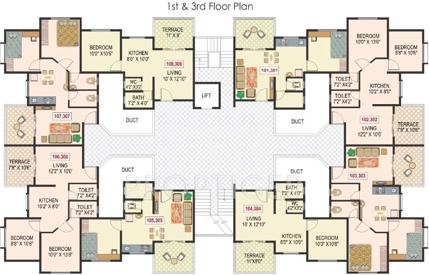 Images for Cluster Plan of Gawade Emarald Phase III