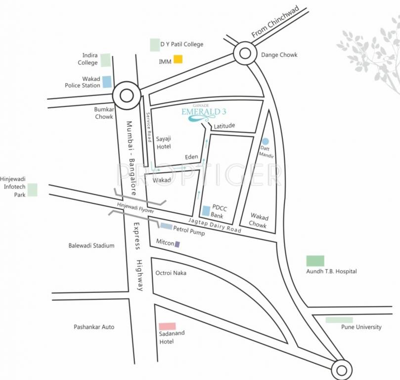 Images for Location Plan of Gawade Emarald Phase III