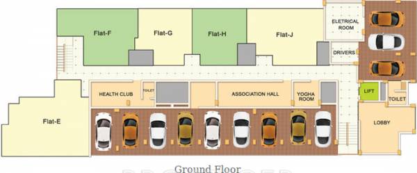 Images for Cluster Plan of Rainbow Apartments