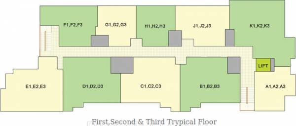 Images for Cluster Plan of Rainbow Apartments