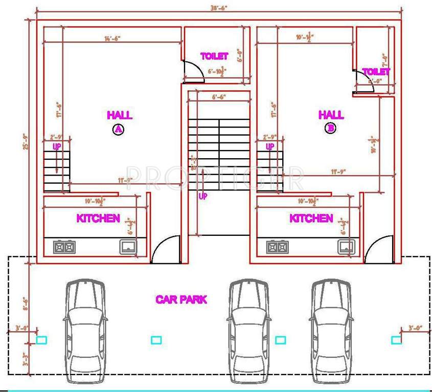 Images for Cluster Plan of AGS Flat I