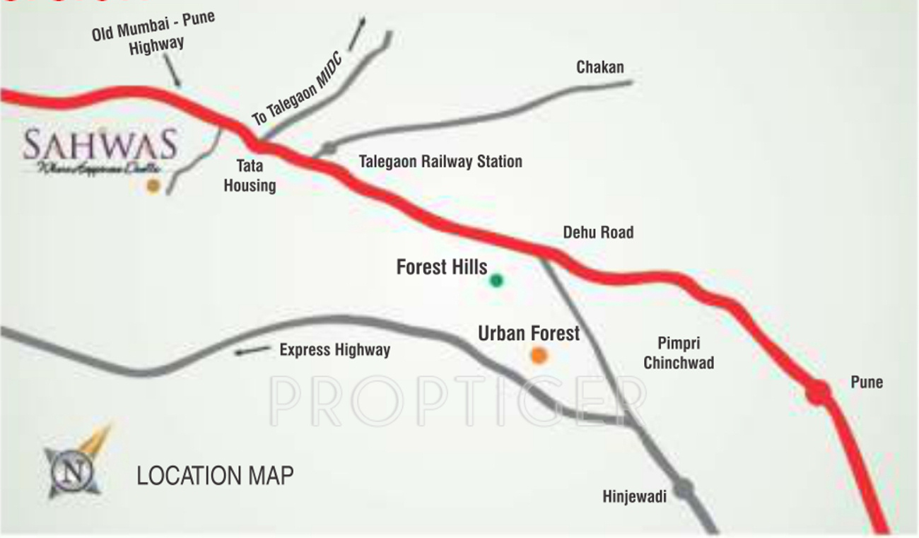 Images for Location Plan of Rainbow Sahwas Apartments