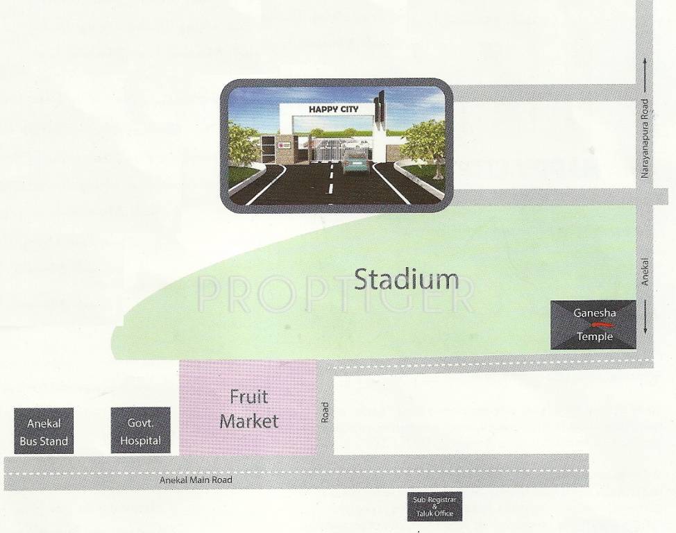 Images for Location Plan of Sohmproject Happy City
