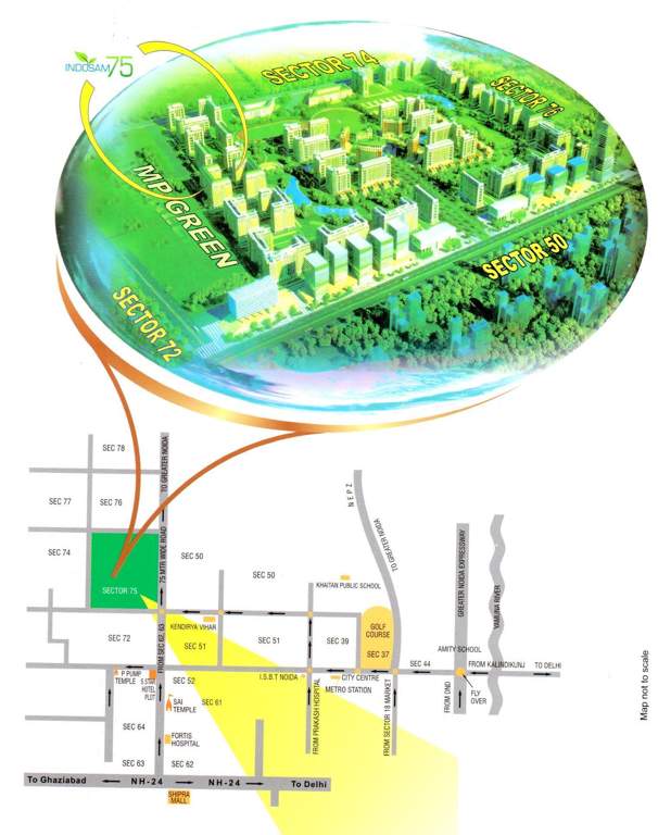  75 Images for Location Plan of Indosam 75