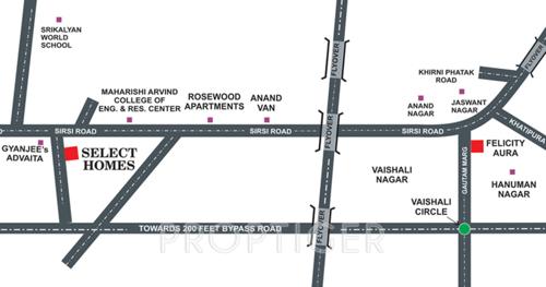  select-homes Images for Location Plan of Felicity Select Homes