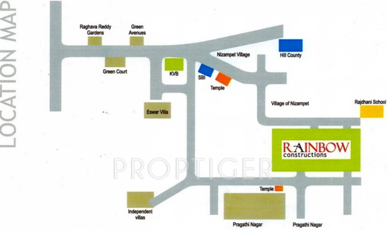 Images for Location Plan of Rainbow Constructions Eden Garden
