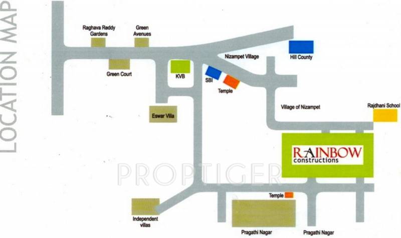 Images for Location Plan of Rainbow Constructions Eden Garden
