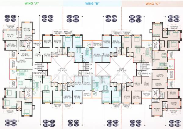 Images for Cluster Plan of Arun Shraddha Terrace