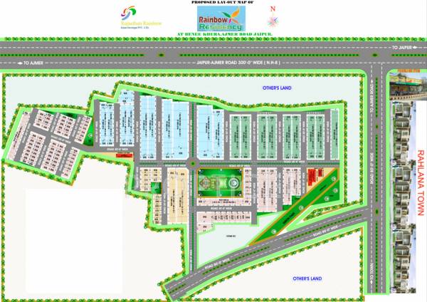 Images for Layout Plan of Rajasthan Residency Images for Layout Plan of Rajasthan Residency