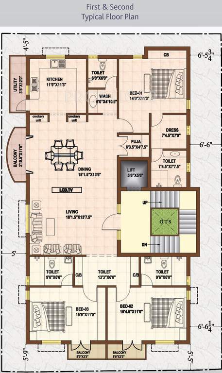 Images for Cluster Plan of Rajarathnam Halfrida