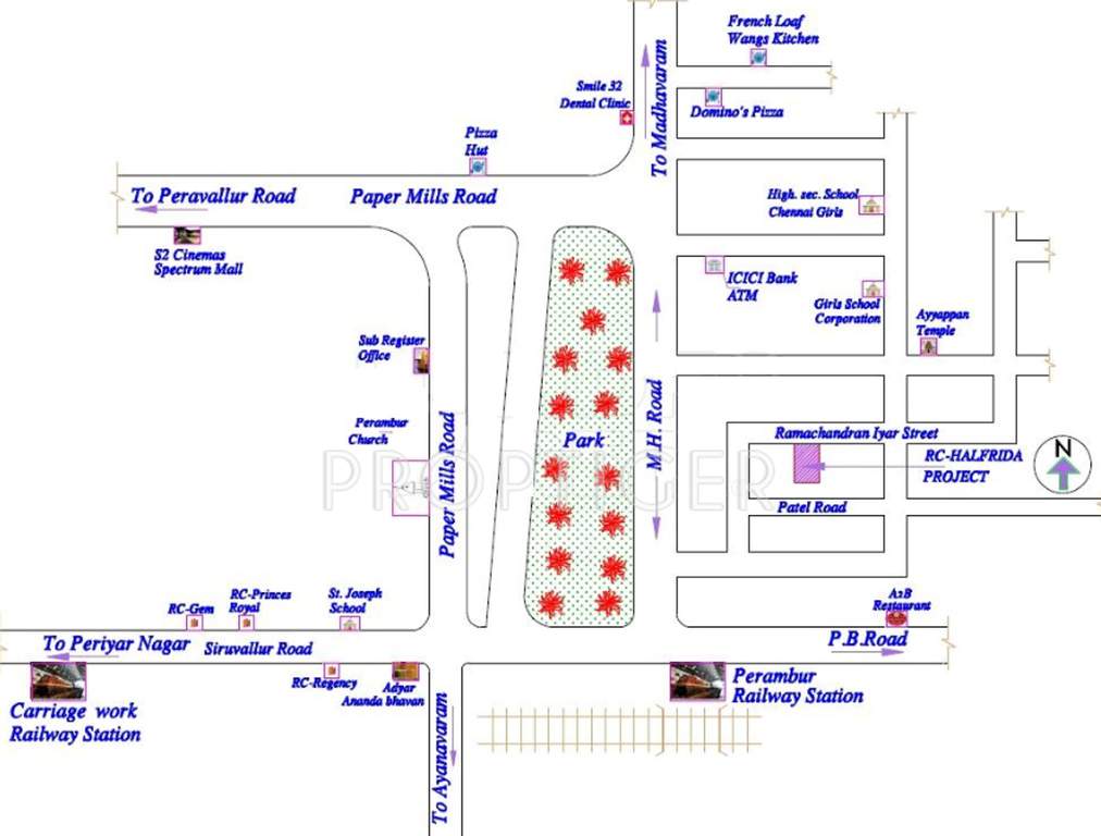 Images for Location Plan of Rajarathnam Halfrida
