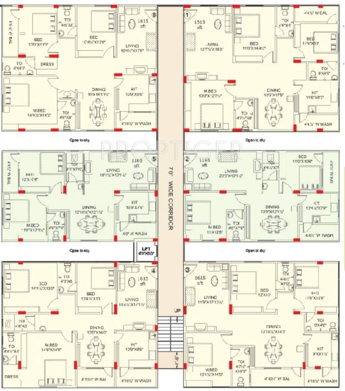 Images for Cluster Plan of  Pragathi And Tulasi