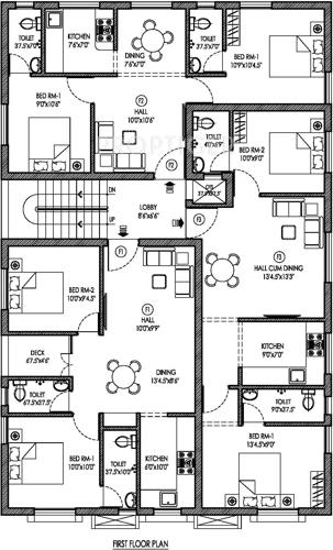 Images for Cluster Plan of Lakshmi Bhuvaneswari Nagar