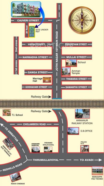 Images for Location Plan of Repute Homes Owe