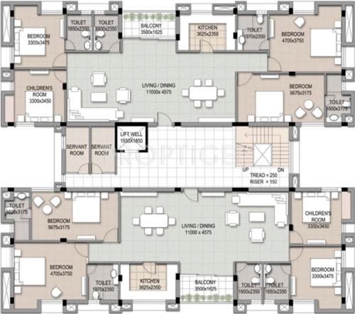  duplex-natura Images for Cluster Plan of Vedic Duplex Natura