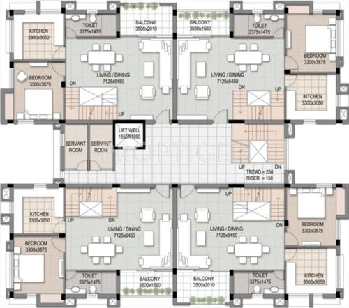  duplex-natura Images for Cluster Plan of Vedic Duplex Natura