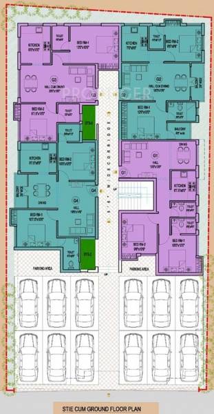 Images for Cluster Plan of Lakshmi Kuberan Nagar