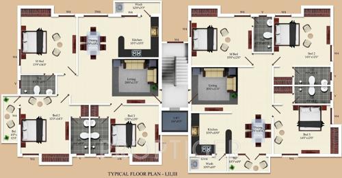 Images for Cluster Plan of India The Adair Aery