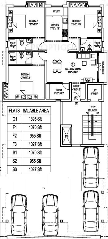 Images for Cluster Plan of Lakshmi Builders Ram Nagar South