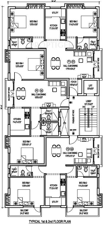 Images for Cluster Plan of Lakshmi Builders Ram Nagar South