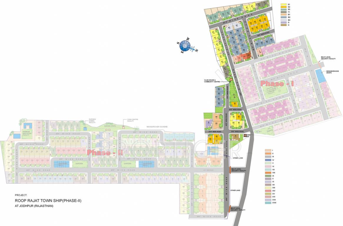 karni banshi group roop rajat township phase iii Layout Plan