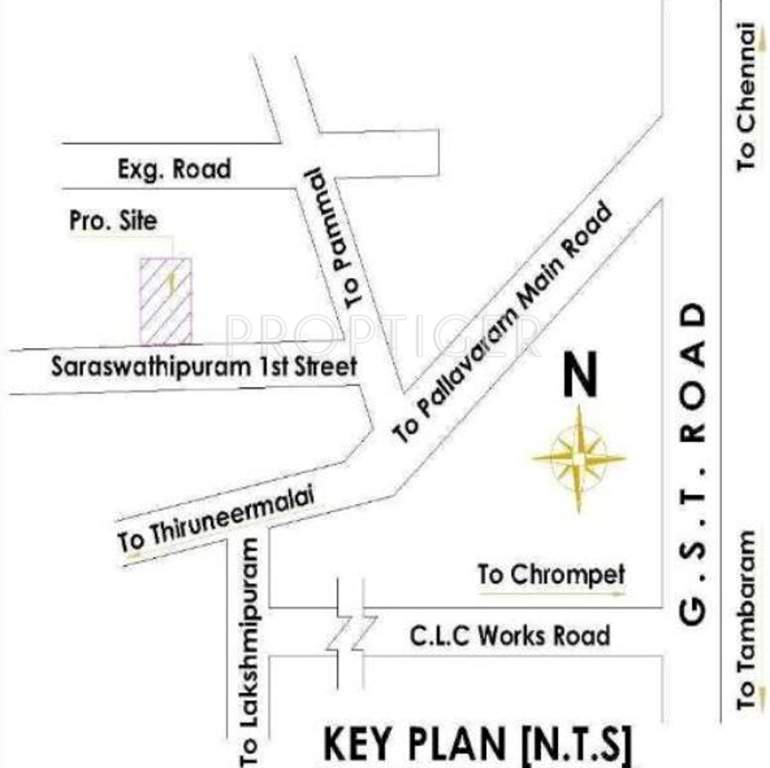  apartments Images for Location Plan of Sai Apartments