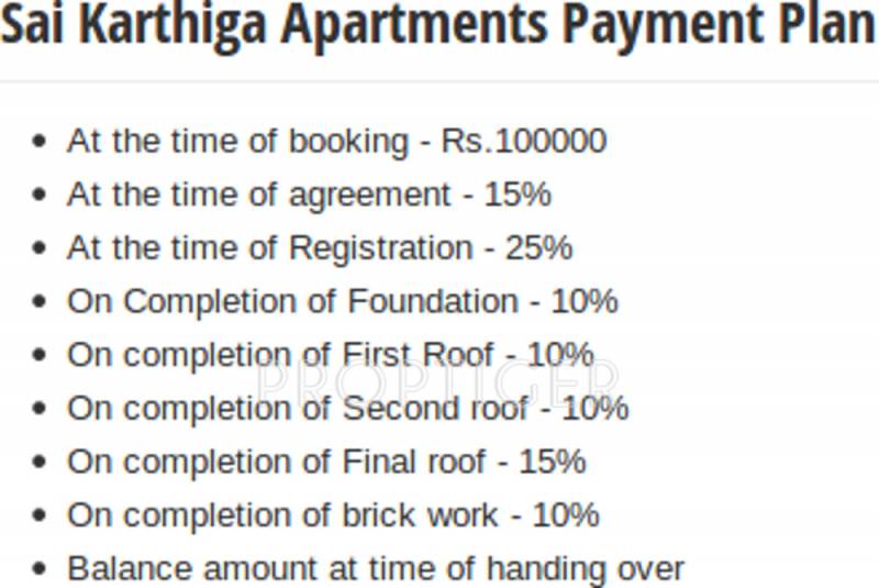  apartments Images for Payment Plan of Sai Apartments