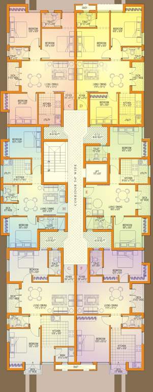 Images for Cluster Plan of Lakshmi Builders Sadasiva Nagar