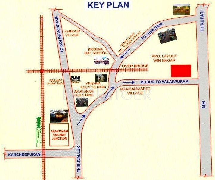 Images for Location Plan of GKP Win Nagar