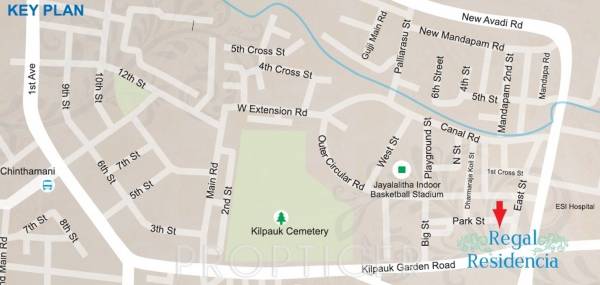 Images for Location Plan of India Regal Residencia