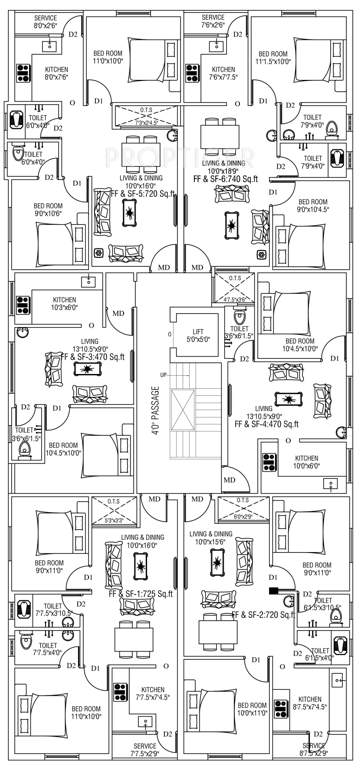Images for Cluster Plan of Ourhomes The Mars