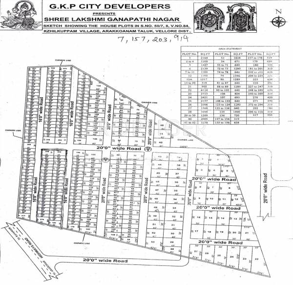Images for Layout Plan of GKP Shree Lakshmi Ganapathi Nagar